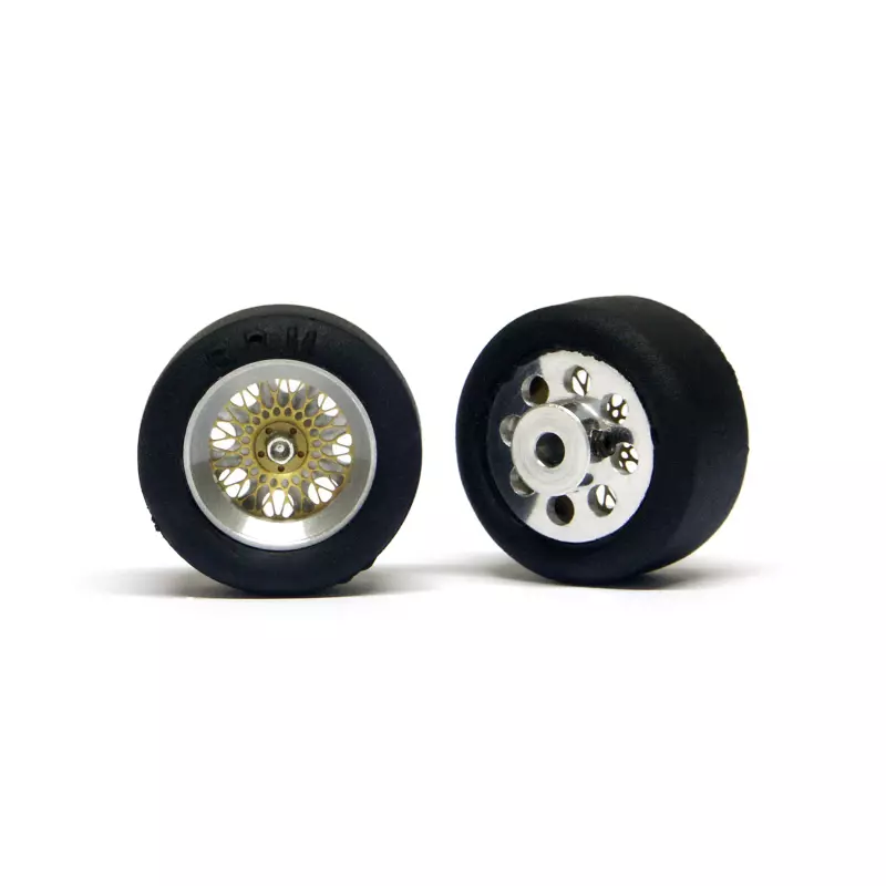 wheels type "BBS gold" for gr.C (with M2 grab screws - 2x)