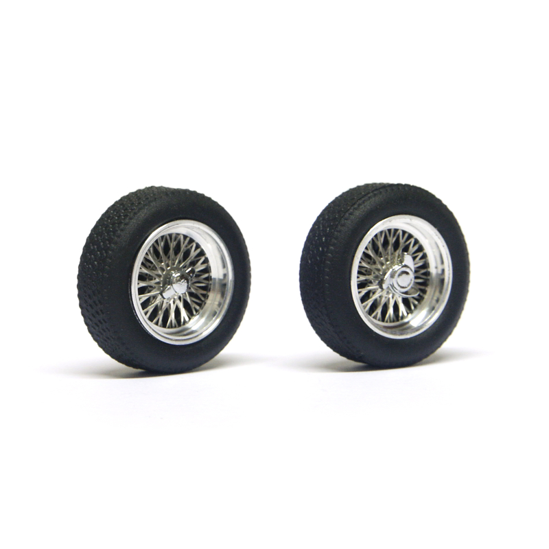                                     set of classic wheels with tires (front 20x7) - for 3/32" axles (2x)