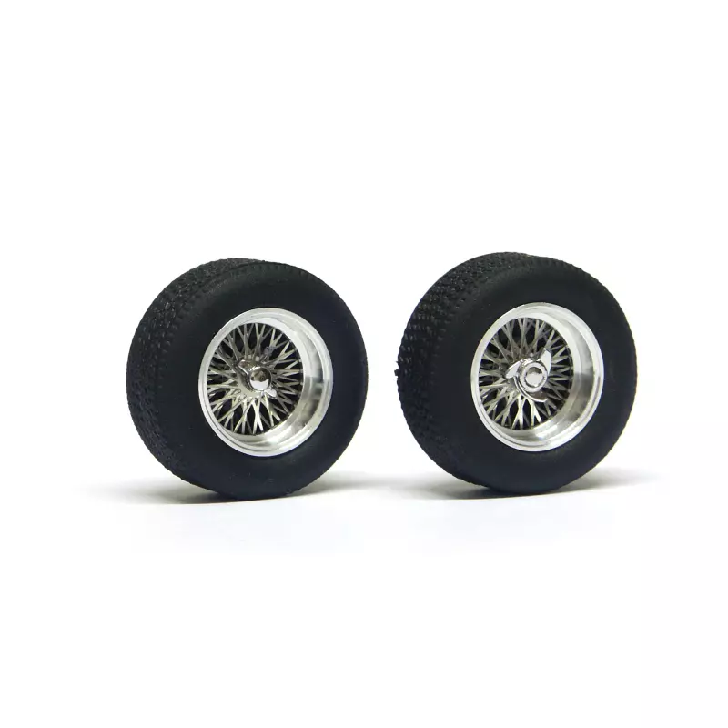  set of classic wheels with tires (rear 22x9) - for 3/32" axles (2x)