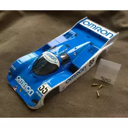BRM S-001OM Full body Porsche 962KH Omron Racing, painted and assembled