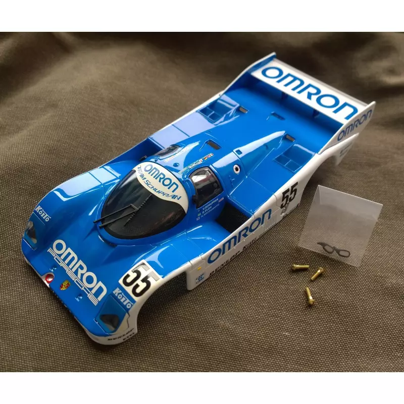 BRM S-001OM Full body Porsche 962KH Omron Racing, painted and assembled