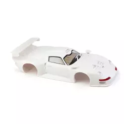 BRM S-318 Full white body Porsche 911 GT1, painted transparent parts and lexan cockpit