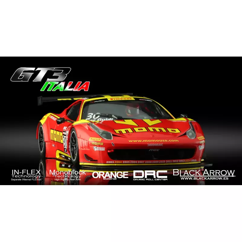 Black Arrow BACM02B Ferrari GT3 Italia Momo Red 2015