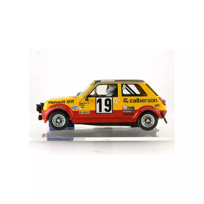 LE MANS miniatures Renault 5 Alpine Gr2 n°19 Rallye Monte-Carlo 1978