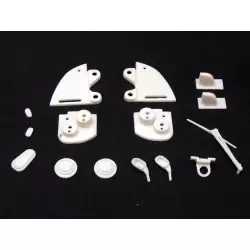 spare parts set for Toyota 88C body (white) unpainted