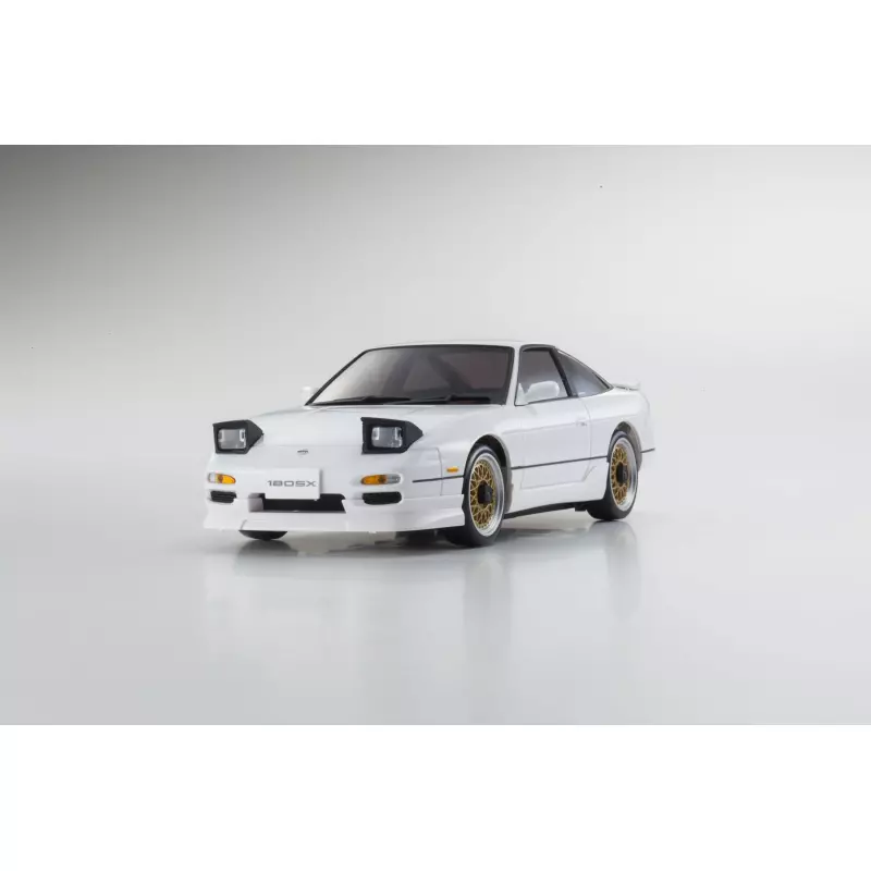 Kyosho Mini-Z MA020 Sports 4WD Nissan 180SX Aero (KT19) White (w/LED)