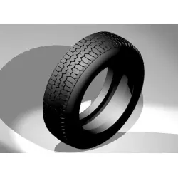 LE MANS miniatures Set of 4 tires for Renault 5 Alpine