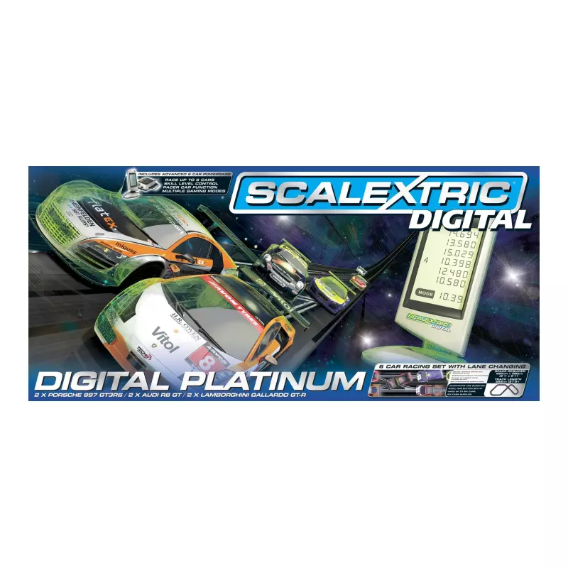 Scalextric Digital C1276 Platinum Set