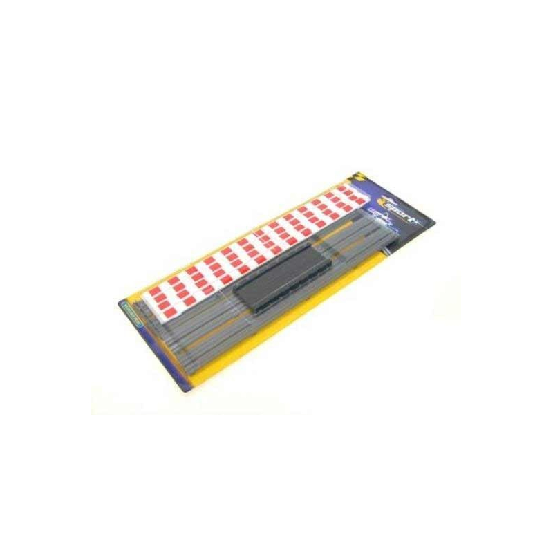                                     Scalextric C8267 Straight Kerbs and Barriers x4