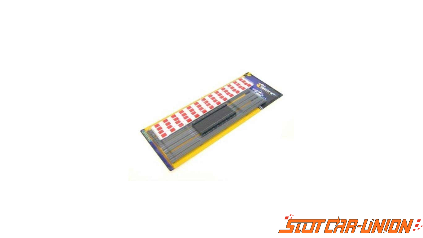 Scalextric C8267 Straight Kerbs and Barriers x4 Slot Car Union
