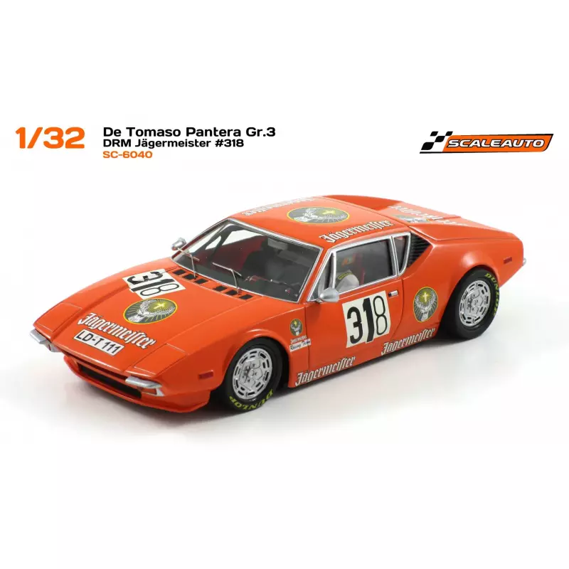  Scaleauto SC-6040R De Tomaso Pantera Gr.3 DRM Jägermeister n.318