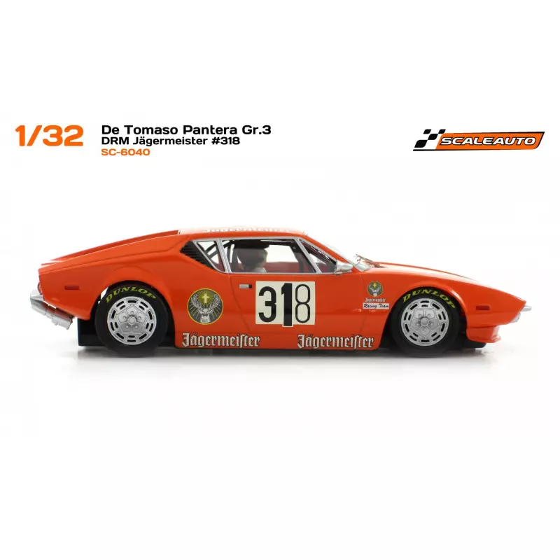 Scaleauto SC-6040R De Tomaso Pantera Gr.3 DRM Jägermeister n.318