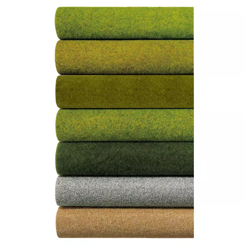 NOCH 00230 Grass Mat, dark green, 120 x 60 cm