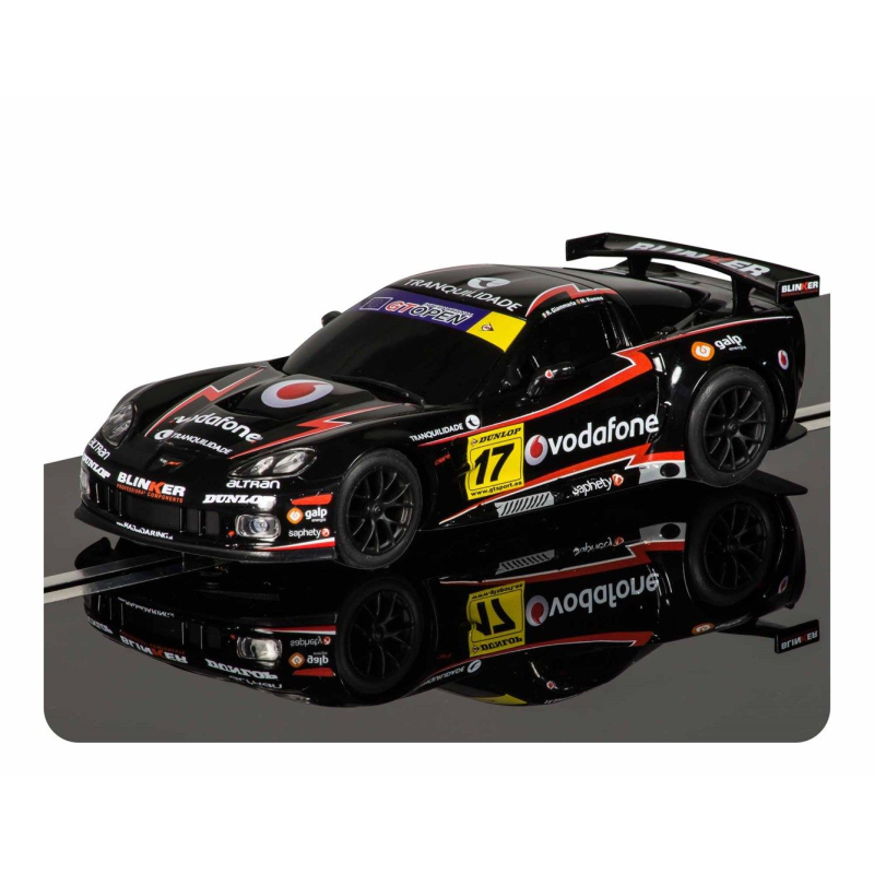 Scalextric C3381 Chevrolet Corvette C6R, Vodafone