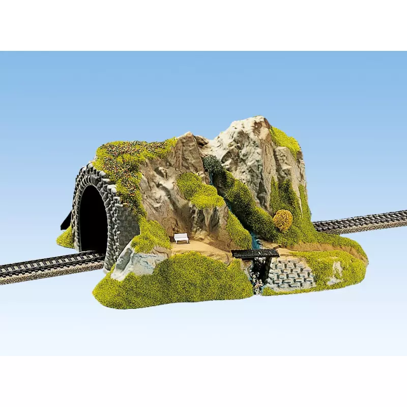  NOCH 02200 Straight Tunnel, Single Track, 34 x 27 cm