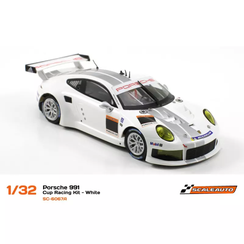 Scaleauto SC-6067a Porsche 991 Cup Racing Kit - White