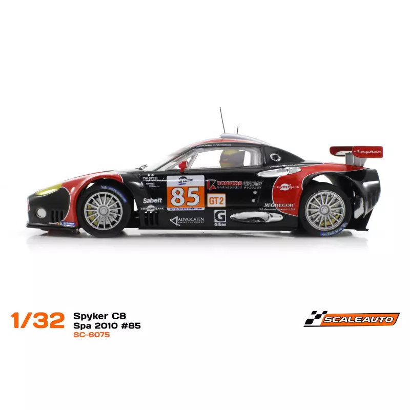 Scaleauto SC-6075R Spyker C8 24h Spa 2008 n.85