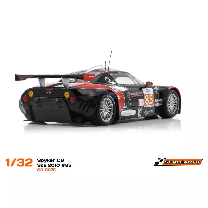 Scaleauto SC-6075R Spyker C8 24h Spa 2008 n.85