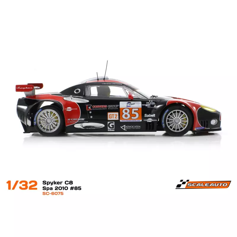 Scaleauto SC-6075R Spyker C8 24h Spa 2008 n.85