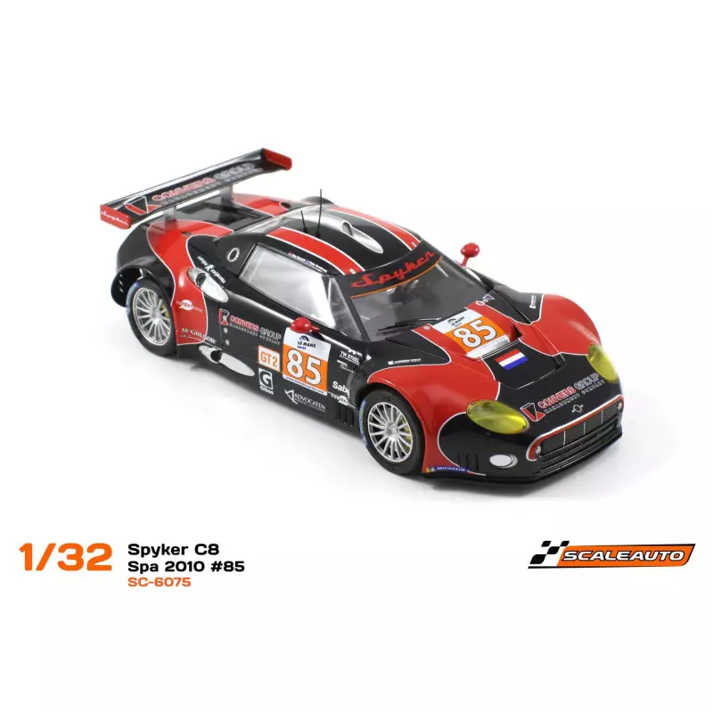 Scaleauto SC-6075R Spyker C8 24h Spa 2008 n.85