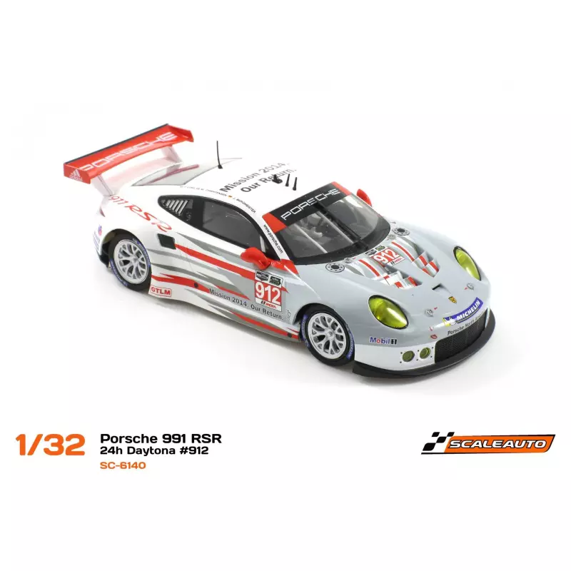 Scaleauto SC-6140R Porsche 991 RSR 24h Daytona n.912