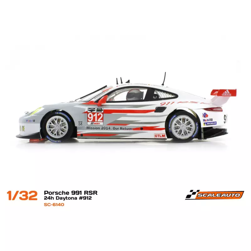Scaleauto SC-6140R Porsche 991 RSR 24h Daytona n.912