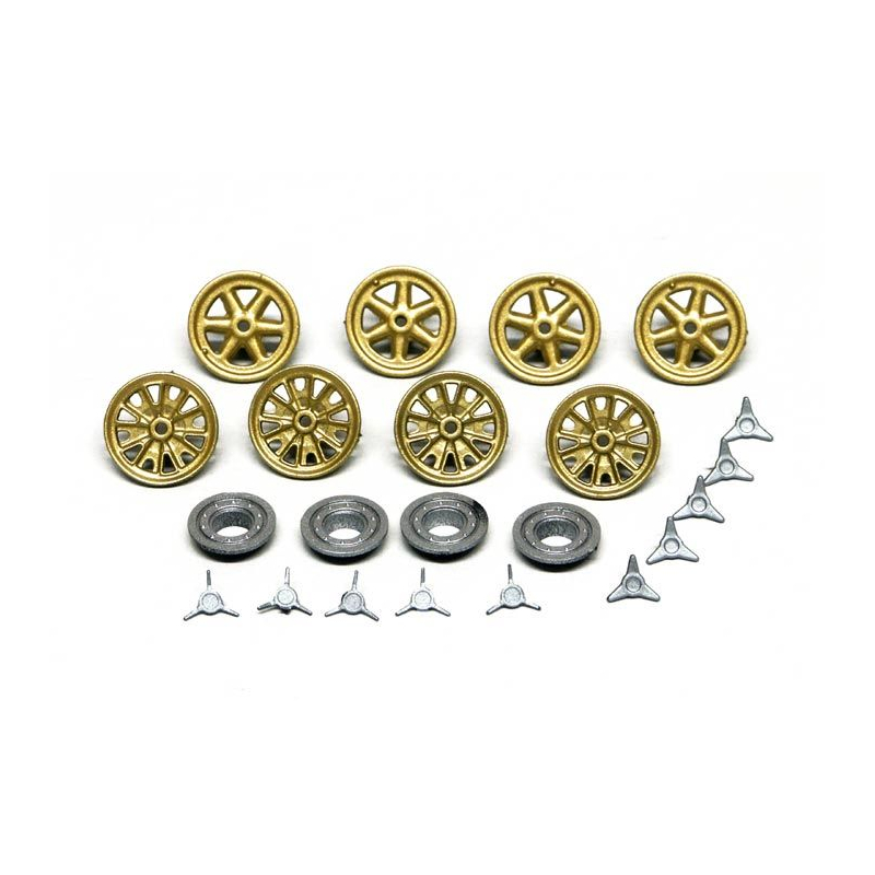 Slot.it PA46 Enjoliveur pour jantes Ø 15,8 mm Ford GT40 x4