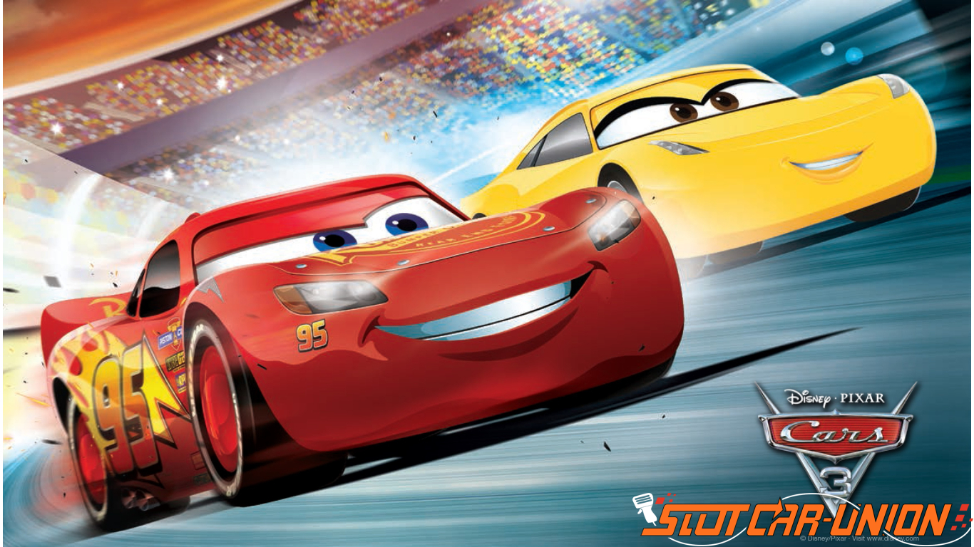 Carrera Evolution/Digital 1:32 Slot Car Tires For Disney Pixar Cars Cruz Ramirez 
