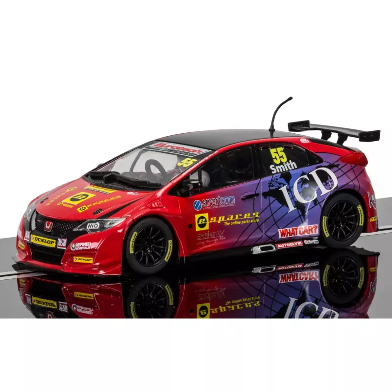 Scalextric C3860 BTCC Honda Civic Type R, Jeff Smith