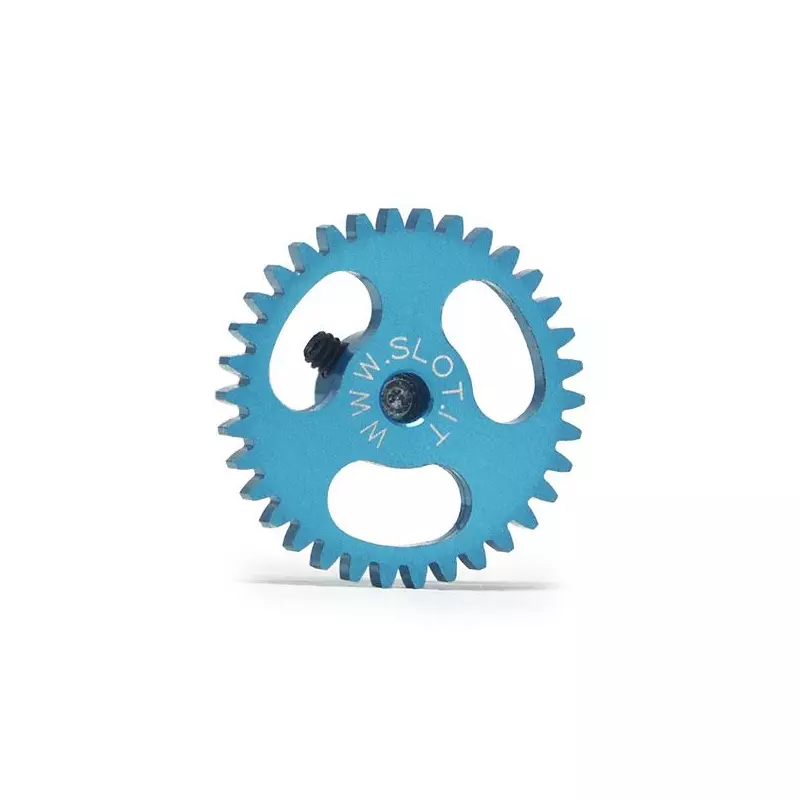                                     Slot.it GS1834 Couronne 34 dents Ø 18mm pour moteur transversal