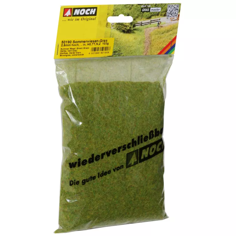  NOCH 50190 Herbe, Vert Clair, 2,5 mm