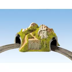 NOCH 34730 Curved Tunnel, Double Track, 23 x 22 cm