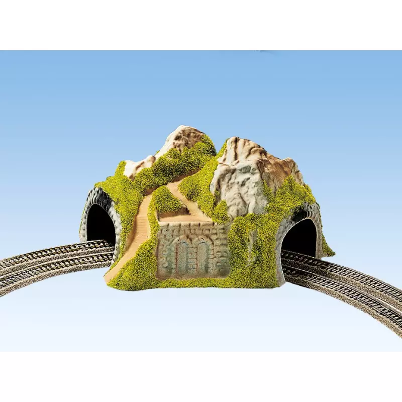  NOCH 34730 Curved Tunnel, Double Track, 23 x 22 cm