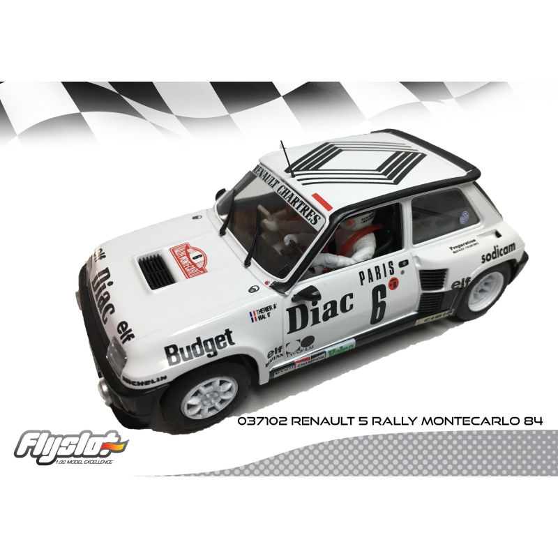                                     Flyslot 037102 Renault 5 Rally Montecarlo 84