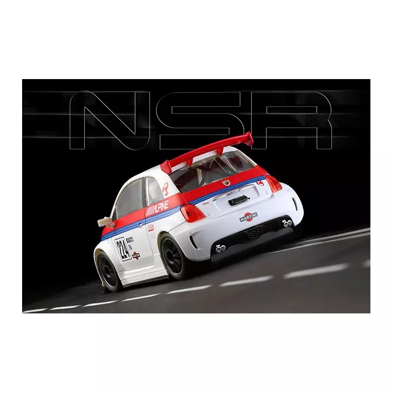NSR 0033SW Abarth 500 Assetto Corse Martini n.224