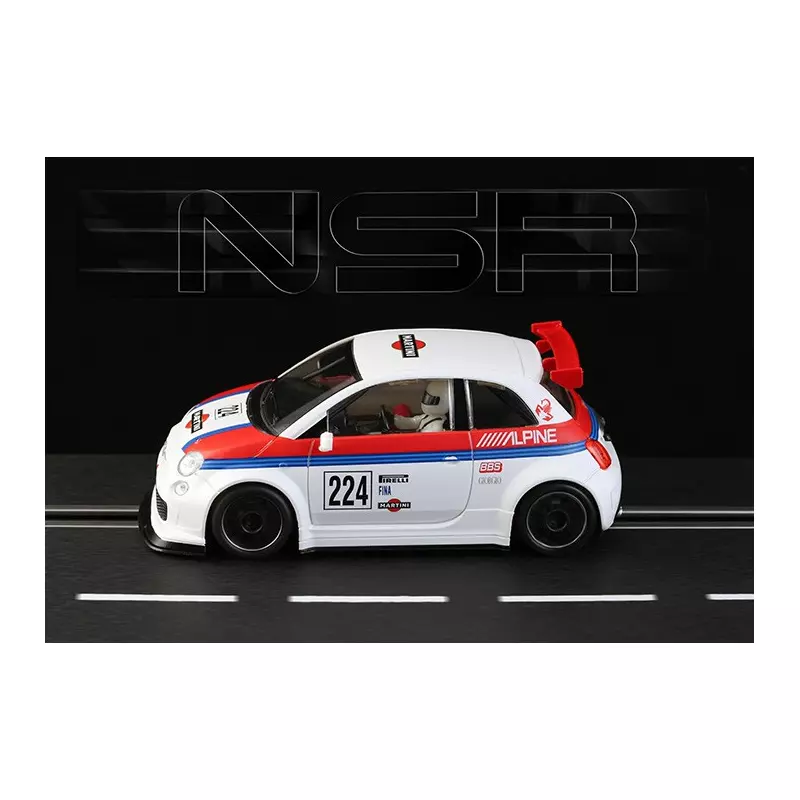 NSR 0033SW Abarth 500 Assetto Corse Martini n.224