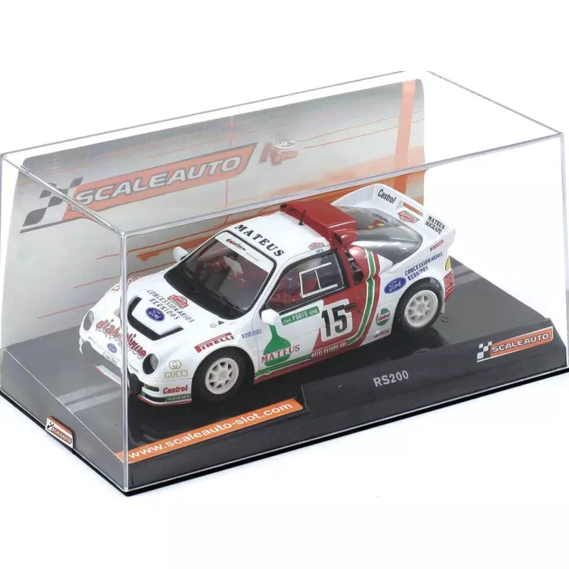 Scaleauto SC-6156R Ford RS200 Rally Portugal 1986 n.15