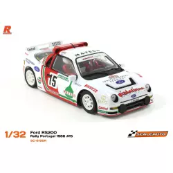 Scaleauto SC-6156R Ford RS200 Rally Portugal 1986 n.15