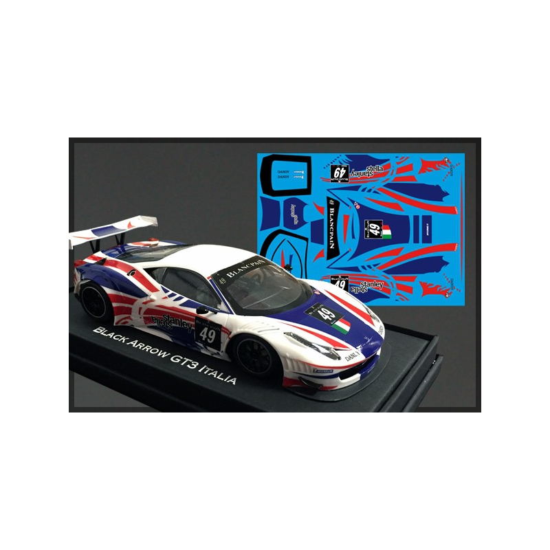                                     Black Arrow BABC02D Ferrari GT3 Italia Kit Carrosserie STANLEY