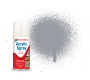 Humbrol AD6238 No. 64 Light Grey Matt - 150ml Acrylic Spray Paint