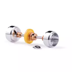 Slot.it KK07c Kit Inline couronne Z28 + Grandes jantes 17,3x9,75mm