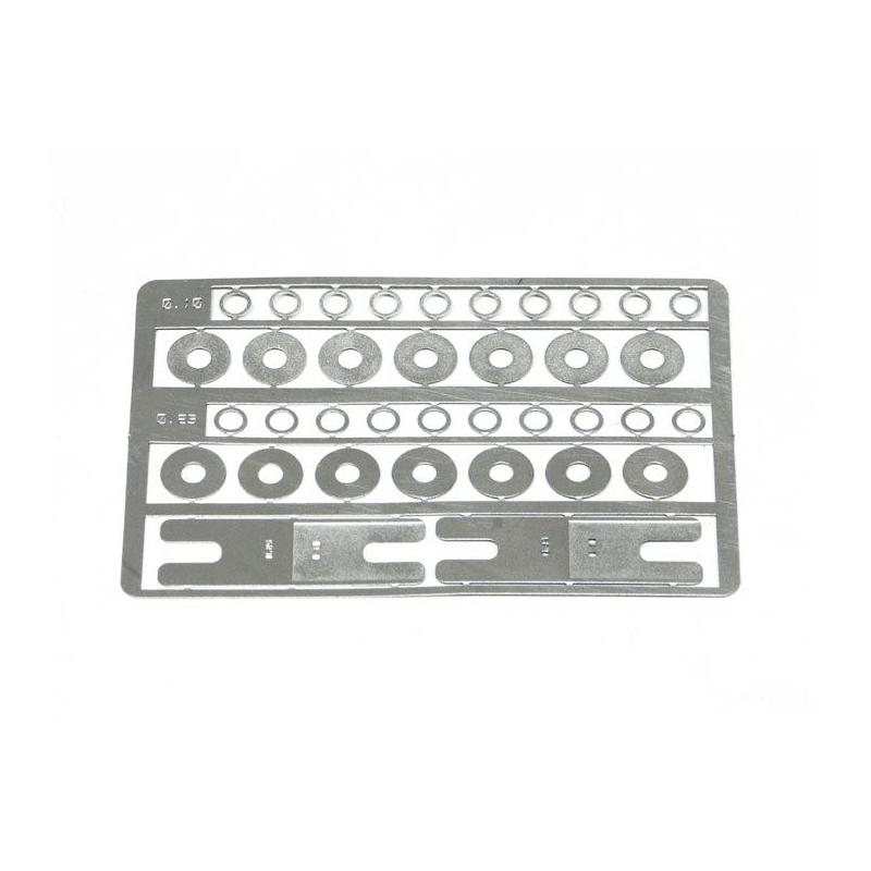                                     Slot.it PA47 Set of Spacer for Hubs and Bushings 0,1/0,25mm x10