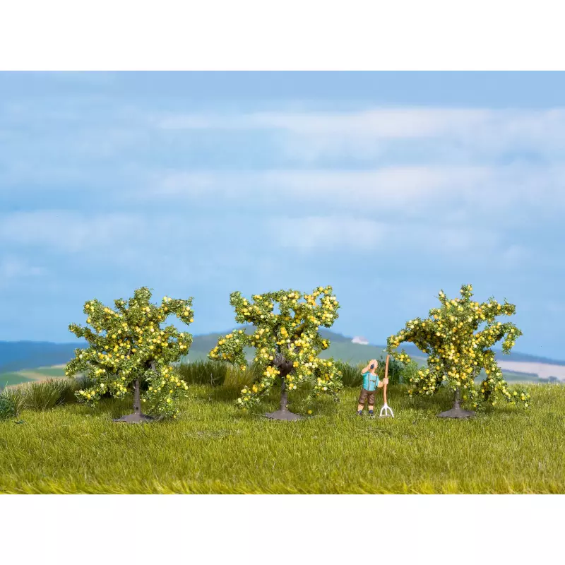 NOCH 25115 Lemon Trees, 3 pieces, 4 cm high