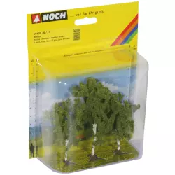 NOCH 25120 Birches, 3 pieces, 8 and 10 cm high