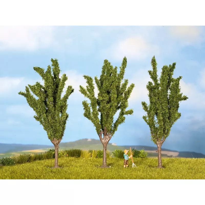  NOCH 25140 Poplars, 3 pieces, 12 cm high
