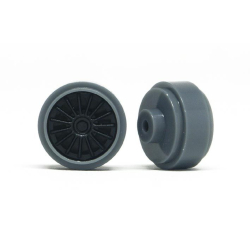 Slot.it PA43-Pl Hubs Plastic Grey Ø16,5 x 8,2mm + inserts OZ type x4