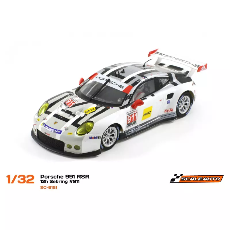  Scaleauto SC-6151R Porsche 991 RSR 12H Sebring 2016 n.911