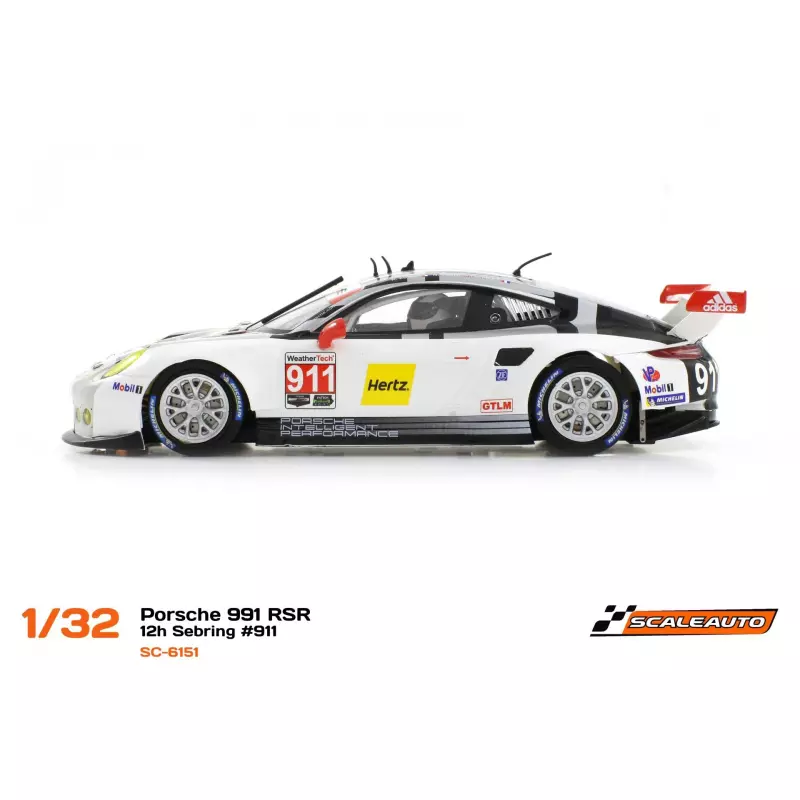 Scaleauto SC-6151R Porsche 991 RSR 12H Sebring 2016 n.911