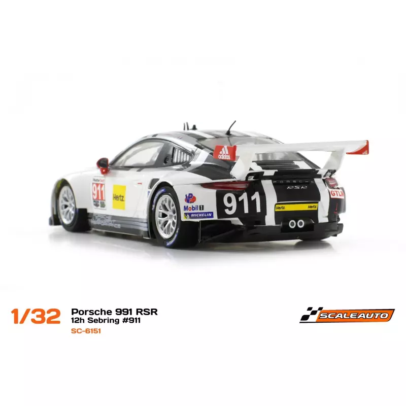 Scaleauto SC-6151R Porsche 991 RSR 12H Sebring 2016 n.911