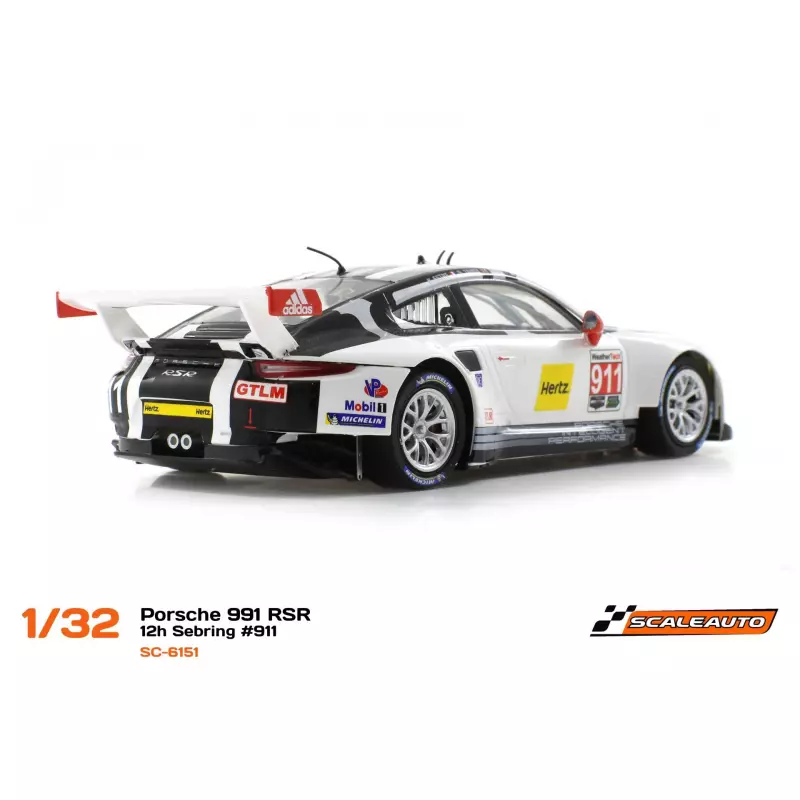 Scaleauto SC-6151R Porsche 991 RSR 12H Sebring 2016 n.911